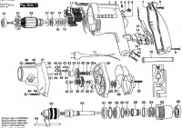 Bosch 0 601 175 003  Percussion Drill 220 V / Eu Spare Parts